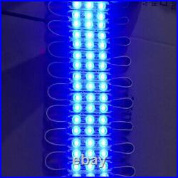 10-1000ft 12V Injection 5050 7 Colors 3 LEDs Module Light Store Billboard Sign