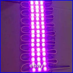 10-1000ft 12V Injection 5050 7 Colors 3 LEDs Module Light Store Billboard Sign