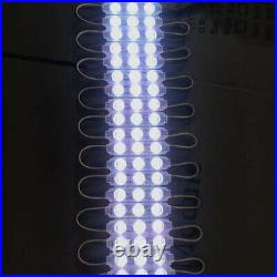 10-1000ft 12V Injection 5050 7 Colors 3 LEDs Module Light Store Billboard Sign