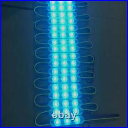 10-1000ft 12V Injection 5050 7 Colors 3 LEDs Module Light Store Billboard Sign