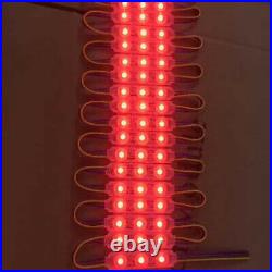 10-1000ft 12V Injection 5050 7 Colors 3 LEDs Module Light Store Billboard Sign