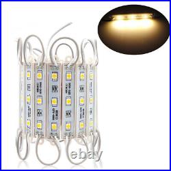 10-250ft 5050 LED Module Light Store Window lamp Billboard SIGN Strip Warm White