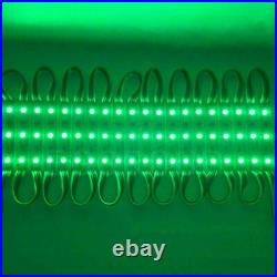 10'ft200'FT 5050 SMD Green 3 LED Module STORE FRONT Window Light Sign Lamp Kits