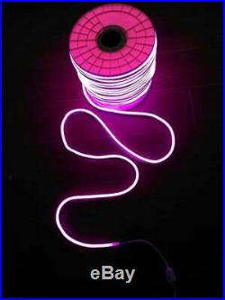 100' LED Neon Rope Light Flex Tube Xmas Holiday Wedding Party Store Sign Decor