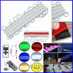 100FT Bright 5050 SMD 3 LED Module Strip Lights For STORE FRONT Window Sign Lamp
