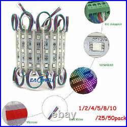 10100FT 3 LED 5050 SMD Module Strip Light Lamp For STORE FRONT Window Sign RGB