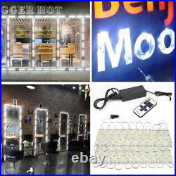 10160FT IP65 Waterproof 5054 SMD White 6LED Module Light Sign Lamp Store Decor