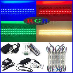 10160ft 5050 SMD 3 LED Bulb Module Lights Club Store Front Window Sign Lamp Kit