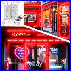 10250ft 5054 SMD 6 LED Module Light Store Front Window Sign Waterproof Lamp Red