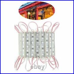 10250ft 5054 SMD 6 LED Module Light Store Front Window Sign Waterproof Lamp Red