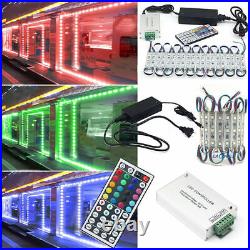 10500ft 5050 SMD 3 LED Injection Module Light Club Store Front Window Sign Lamp