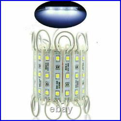 10ft 500ft 5050 SMD 3 LED Bulb Module Lights Store Front Window Sign Lamp White