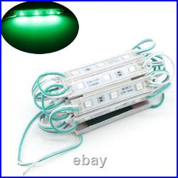 10ft500ft 5050 3 LED Injection Module Light Store Front Window Sign Lamp Green