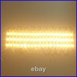 10ft500ft 5050 3 LED Injection Module Lights Store Window Sign Lamp? Warm White