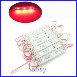 10ft500ft 5050 3LED Injection Module Lights Store Front Window Sign Lamp Red