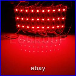 10ft500ft 5050 3LED Injection Module Lights Store Front Window Sign Lamp Red