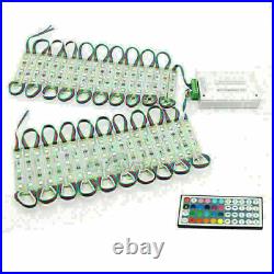10ft500ft 5050 SMD 3LED Bulb Module Light Club Store Front Window Sign Lamp RGB