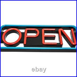 12V 2A LED Light Lamp Open Sign with Romote for Store /Shop/Business/Restaurant