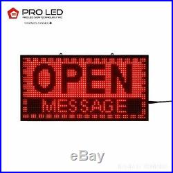 14 x 27 / 39 / 51 RED LED Scrolling Sign for Store Windows and Semi-outdoor