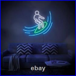 15x11 Surfing Flex LED Neon Sign Light Party Gift Shop Store Show Wall Décor