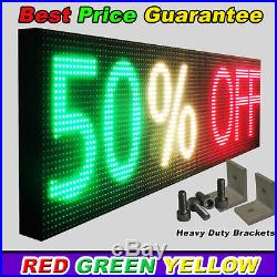 19 x 50 Neon Open Bright Electronic Led Shop Store Sign Scrolling Text Outdoor