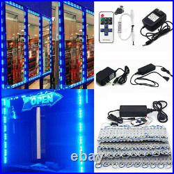 1t500ft 5050SMD 3 LED Injection Module Lights Store Front Window Sign Lamp Blue