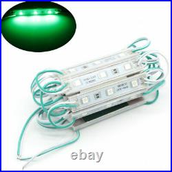 20-200pcs 5050 LED Injection Module Letter Channel Design Sign Store GREEN Light