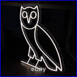 20x17 Owl White Flex LED Neon Sign Light Lamp Party Gift Bar Store Shop Décor