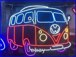 22x18 Bus Flex LED Neon Sign Light Lamp Party Gift Bar Shop Store Show Décor