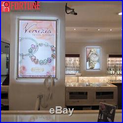 24x36 Movie Poster Led Light box Display Frame Store Advertising Sign Ads Photo