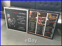 24x48 Movie Poster Led Light box Display Frame Store Advertising Sign Ads Photo