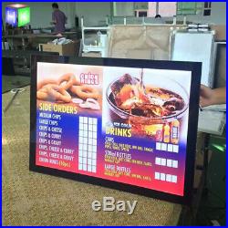 27X40 Inch Black Aluminum LED Movie Art Poster Frames Light Boxes Store Signs