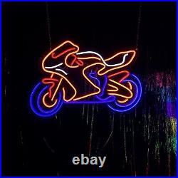 32x20 Motorcycle Flex LED Neon Sign Light Party Gift Club Store Shop Bar Décor