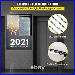 33x24 MOVIE POSTER LED LIGHT BOX DISPLAY FRAME STORE ADVERTISING SIGN ADS PHOTO