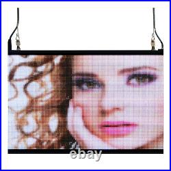 39x14 programmable LED Sign Store Window Display Images USB Drive Wifi Upload