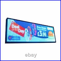39x14Full Color LED Sign P5 for Store Display Messages FREE Design Ads