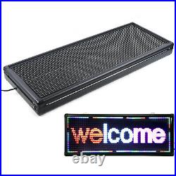 40 x15 LED Sign Programmable Scrolling Message Display Screen Board Bar, Store