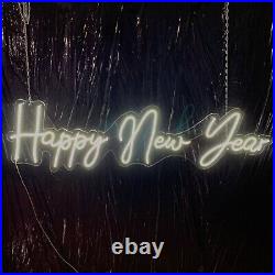 42x10 Happy New Year Flex LED Neon Sign Light Lamp Party Gift Store Bar Décor