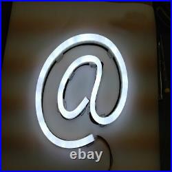 50'-330' White LED Neon Rope Lights Commercial Sign Home Store KTV Decor 110V