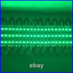 5050 LED Green Bulb Module Lights Club Store Front Window Sign Backlight Lamps