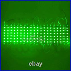 5054 SMD 6 LED Module Strip Green Light For STORE FRONT Window Sign Bar LAMP Kit