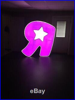 6 Foot Tall Toys R Us Sign Store Front Led Light Up LETTER R BABIES R US