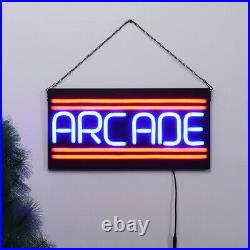 ARCADE LED Neon Sign Light Hanging Bar Party Store Visual Artwork Lamp Deco