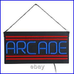 ARCADE LED Neon Sign Light Hanging Bar Party Store Visual Artwork Lamp Decor