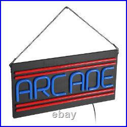 ARCADE LED Neon Sign Light Hanging Bar Party Store Visual Artwork Lamp Decor