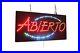 Abierto Sign, TOPKING Signage, LED Neon Open, Store, Window, Shop, Business