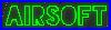 Airsoft Green 24x6 inches Neon LED Sign Decor Wall Lights Brighten Up Store