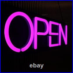 Averunion LED Open Neon Sign for Business LED Open Sign for Store Bar Modern