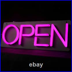 Averunion LED Open Neon Sign for Business Open Sign for Store Bar Modern Neon Op