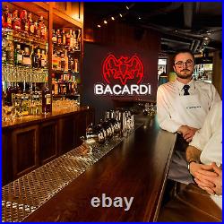 Bacardi Rum Neon Commercial LED Sign Wall Decor Bar Store Party Lights Man Cave